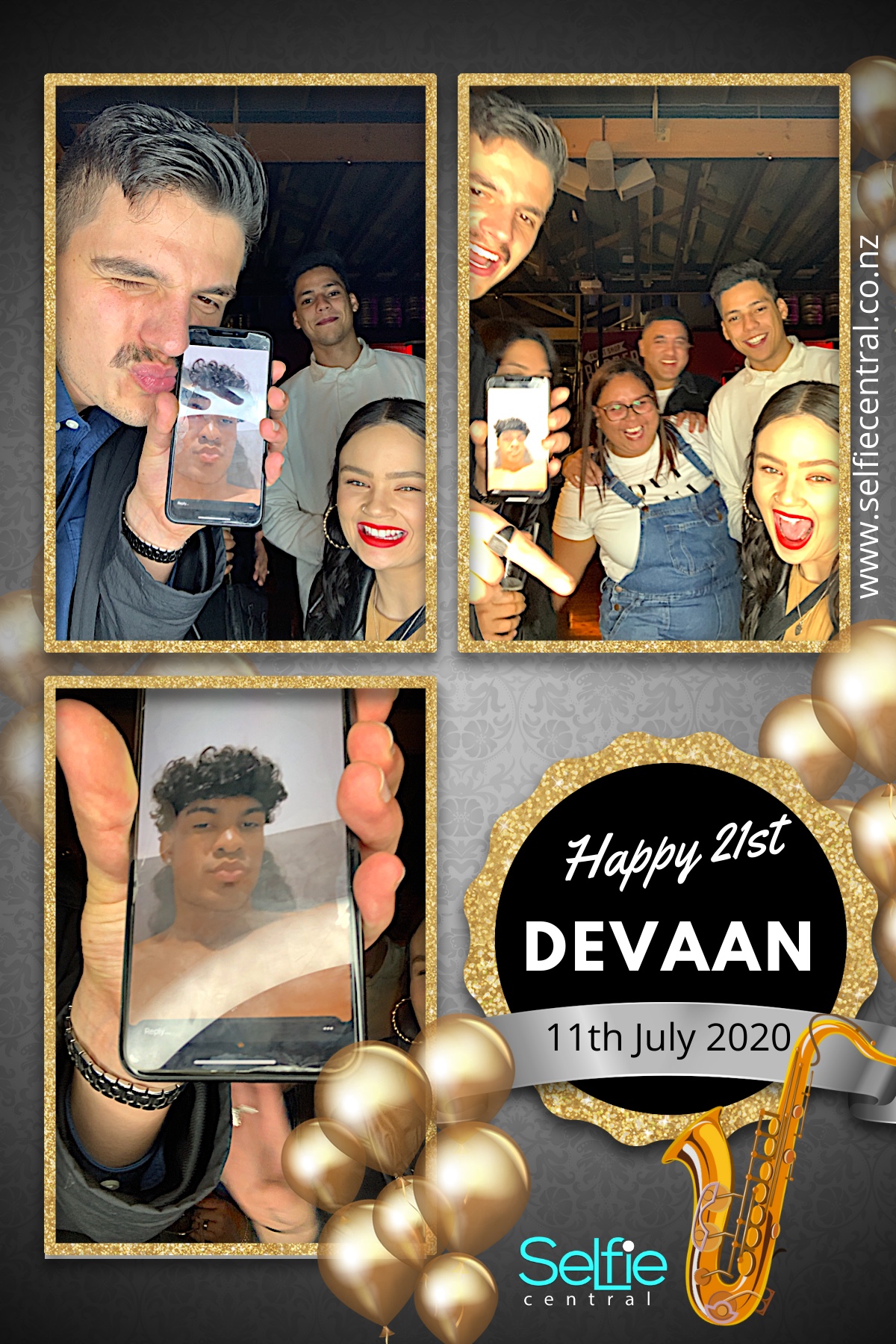 Happy 21st Devaan | View more photos from the event at gallery.photobooth.co.nz/u/SelfieCentral/Happy-21st-Devaan